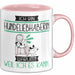 Hundeliebhaberin Tasse Geschenk Ich Bin Hundeliebhaberin Warum Weil Ich Es Kann Geschenkidee Geburtstag Rosa Trendation