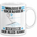 Wasserskifahrer Tasse Geschenk für Wasserskifahrer Der Mann Der Alles Kann Geschenkidee zum Geburtstag Weiß Trendation