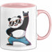 Panda Musiker Tasse Geschenk Lustige Geschenkidee Spruch Rosa Trendation