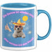 Meme Tasse Geschenk Lustiger Becher Hund Die Sonne Ist wieder Raus Also Verlass Ich Das Haus Blau Trendation