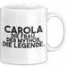 Carola Tasse Carola – Die Frau. Der Mythos. Die Legende. Geschenk Weiß Trendation