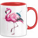 Flamingo Tier Tasse Geschenk Lustige Geschenkidee Spruch Rot Trendation