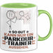 Parkour-Trainer Geschenk Tasse So Gut Kann Nur Ein Parkour-Trainer Aussehen Geschenkidee Kaffee-Becher Grün Trendation