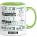 Marathonläuferin Geschenk Becher Tasse Gott Schuf Alle Menschen Gleich Nur Die Besten Durfeten Marathonläuferin Werden Geschenkidee Lustig Grün Trendation