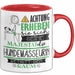 Hundemasseurin Tasse Geschenk Lustiger Spruch Bitte Erheben Sie Sich Seine Majestät Die Hundemasseurin Betritt Den Raum Rot Trendation