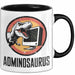 IT Informatiker Nerd Tasse Geschenk Adminosaurus Spruch Trendation