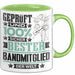 Bandmitglied Geschenk Lustiger Spruch für Bandmitglied Geschenkidee Bester Bandmitglied Der Welt Grün Trendation