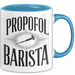 Sanitäter Tasse Geschenk Propofol Barista Lustiges Geschenk Blau Trendation