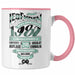 TRENDATION 40. Geburtstag Tasse Frau Mann Geschenk 40er Geschenkidee 40 Mutter Vater Rosa Trendation