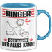Ringer Tasse Geschenk für Ringer Der Mann Der Alles Kann Geschenkidee zum Geburtstag Blau Trendation