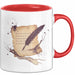 Dichter Tasse Geschenk Lustige Geschenkidee Spruch Für Wort Künstler Rot Trendation