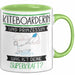 Kiteboarderin Und Prinzessin Tasse Geschenk Für Eine Kiteboarderin Geburtstag Was Ist Deine Superkraft Grün Trendation