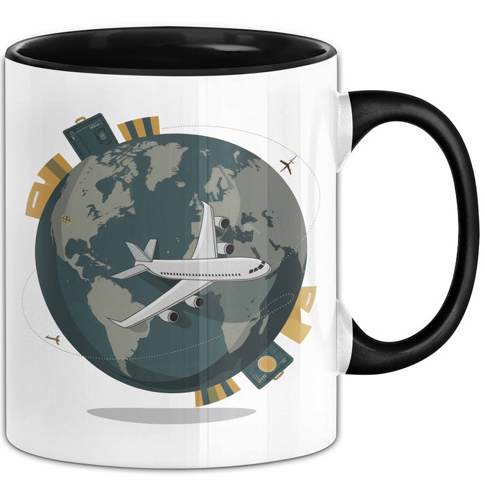 Reisender Tasse Geschenkidee für Abenteuerlustige Trendation