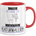Naturmalerin Tasse Geschenk Becher Stark Attraktiv Furchtlos Naturmalerin Lustige Geschenkidee Rot Trendation