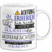 Wildtieraufzüchterin Tasse Geschenk Lustiger Spruch Bitte Erheben Sie Sich Seine Majestät Die Wildtieraufzüchterin Betritt Den Raum Weiß Trendation