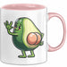 Avocado-Liebhaber Tasse Geschenk Hintern Geschenkidee Rosa Trendation