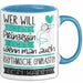 Rhythmische Gymnastin Tasse Geschenk Spruch Wer Will Schon Prinzessin Sein Wenn Man Auch Rhythmische Gymnastin Sein Kann Blau Trendation