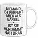 Bärbel Tasse Geschenk Niemand Ist Perfekt Bärbel Verdammt Nah Dran Geschenkidee Weiß Trendation