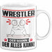 Wrestler Tasse Geschenk für Wrestler Der Mann Der Alles Kann Geschenkidee zum Geburtstag Weiß Trendation