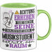 Musikstudent Geschenk Tasse Lustiger Spruch Erheben Sie Sich Der Musikstudent Betritt den Raum Grün Trendation