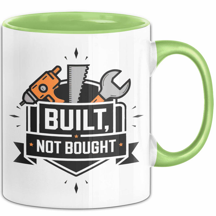 DIY Fan Tasse Geschenk Lustige Geschenkidee Spruch Für Heimprojekt Liebhaber Grün Trendation