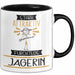 Jägerin Tasse Geschenk Becher Stark Attraktiv Furchtlos Jägerin Lustige Geschenkidee Trendation