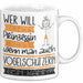Vogelschützerin Tasse Geschenk Spruch Wer Will Schon Prinzessin Sein Wenn Man Auch Vogelschützerin Sein Kann Weiß Trendation