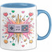 Gamer Tasse Geschenk Lustige Geschenkidee Spruch Für Pixel Krieger Blau Trendation
