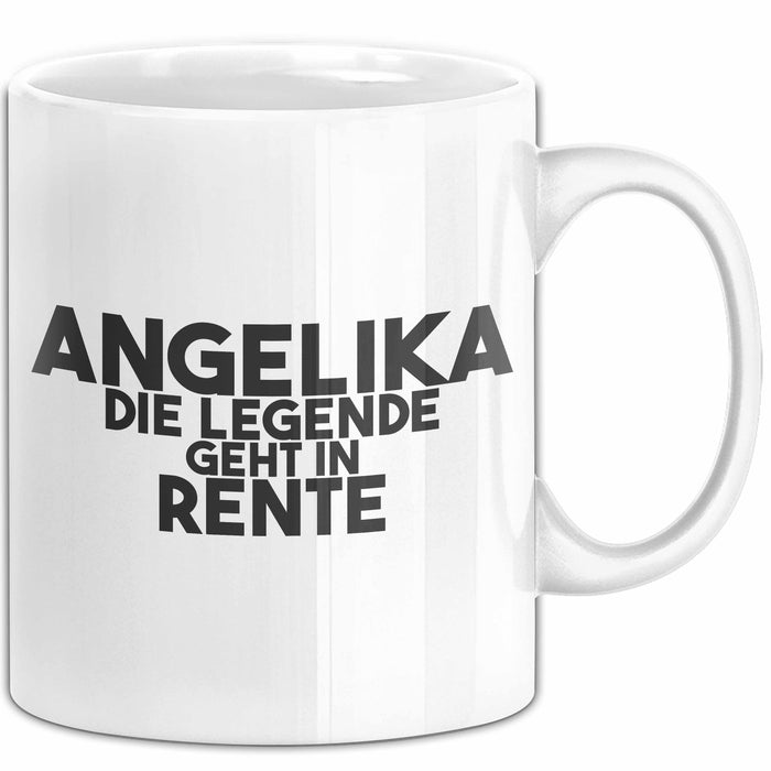 Angelika Tasse Angelika – Die Legende Geht In Rente Geschenk