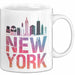 New York City USA Tasse Geschenk Lustige Geschenkidee Spruch Weiß Trendation