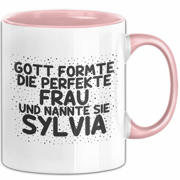Sylvia Tasse Gott Formte Die Perfekte Frau Und Nannte Sie Sylvia Geschenk