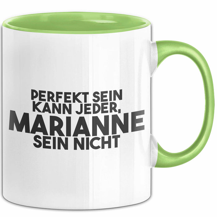 Marianne Tasse Perfekt Sein Kann Jeder, Marianne Sein Nicht Geschenk
