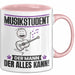 Musikstudent Tasse Geschenk für Musikstudent Der Mann Der Alles Kann Geschenkidee zum Geburtstag Rosa Trendation
