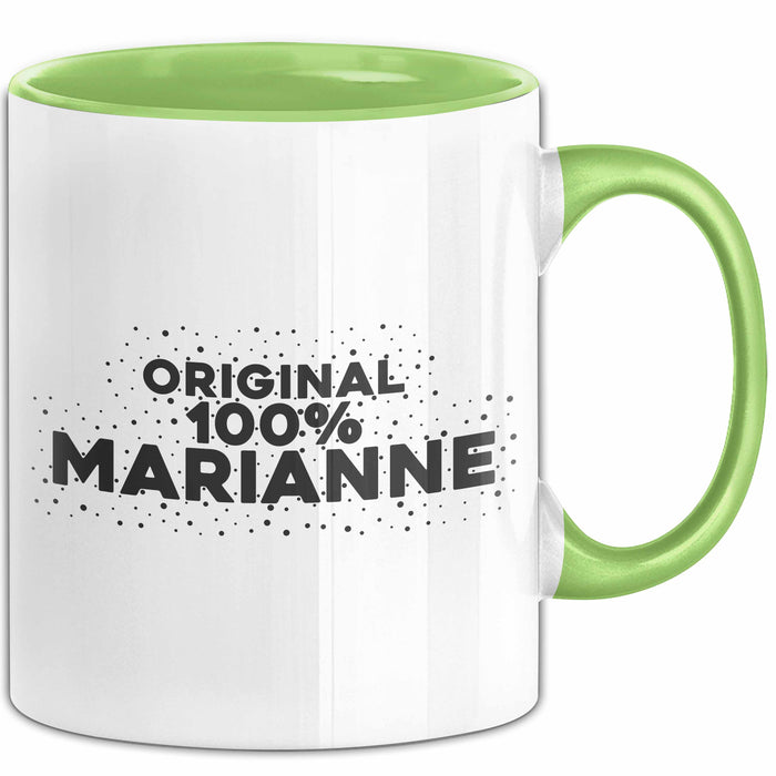 Marianne Tasse Original 100% Marianne Geschenk Grün Trendation
