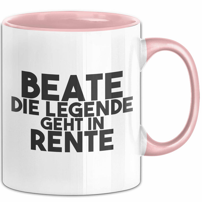 Beate Tasse Beate – Die Legende Geht In Rente Geschenk