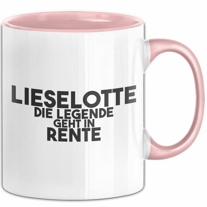 Lieselotte Tasse Lieselotte – Die Legende Geht In Rente Geschenk