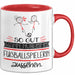 Fußballspielerin Geschenk Tasse So Gut Kann Nur Eine Fußballspielerin Aussehen Geschenkidee Geburtstag Weihnachten Lustig Rot Trendation