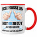 Trendation - 60. Geburtstag Tasse Frau Männer Geschenk 60er Geschenkidee 60 Mutter Vater Mann Frauen Lustig Geschenke Deko Rot Trendation
