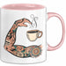 Tattoo Sammler Tasse Geschenkidee für Tinten Fanatiker Rosa Trendation