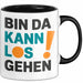 Bürokollege Tasse Geschenk Lustige Geschenkidee Spruch Bin Da Kann Los Gehen Trendation