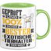 ExotischeTierhalter Geschenk Lustiger Spruch für ExotischeTierhalter Geschenkidee Bester ExotischeTierhalter Der Welt Grün Trendation