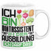 Diätassistent Ausbildung Tasse Geschenk Ich Bin Diätassistent In Der Ausbildung Ich Darf Das Geschenkidee Spruch Weiß Trendation