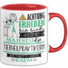 Tierheilpraktikerin Tasse Geschenk Lustiger Spruch Bitte Erheben Sie Sich Seine Majestät Die Tierheilpraktikerin Betritt Den Raum Rot Trendation