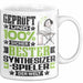 Synthesizer-Spieler Geschenk Lustiger Spruch für Synthesizer-Spieler Geschenkidee Bester Synthesizer-Spieler Der Welt Weiß Trendation