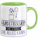 Hundefriseurin Geschenk Tasse Becher Die Frau Die Allen Kann Geschenkidee für eine Hundefriseurin Lustig Grün Trendation