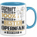 Opernfan Geschenk Lustiger Spruch für Opernfan Geschenkidee Bester Opernfan Der Welt Blau Trendation