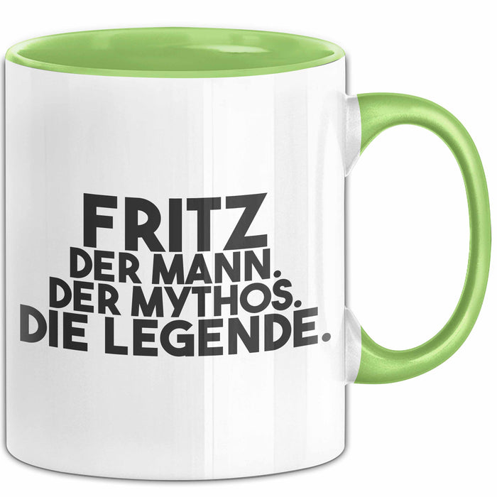 Fritz Tasse Fritz – Der Mann. Der Mythos. Die Legende. Geschenk