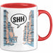 Bibliothekar Tasse Geschenk Lustige Geschenkidee Spruch Für Buch Hüter Rot Trendation