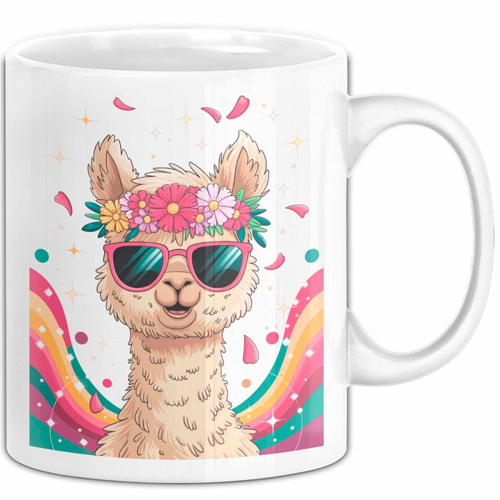 Alpaka Fan Tasse Geschenk Lustige Geschenkidee Spruch Für Alpaka Liebhaber Weiß Trendation