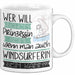 Windsurferin Tasse Geschenk Spruch Wer Will Schon Prinzessin Sein Wenn Man Auch Windsurferin Sein Kann Weiß Trendation